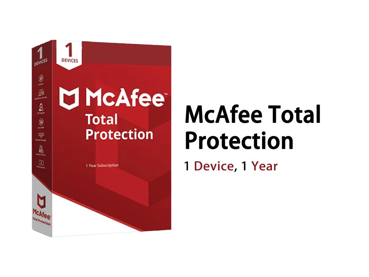 McAfee Total Protection 1 Device 1 Year